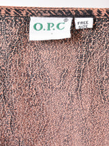 エスニックデザイン 刺繍チュニック