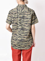 OBEY PROPAGANDA タイガーストライプ 半袖シャツ