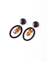 べっ甲 デザインイヤリング