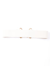 デザイン ゴムベルト アイボリー