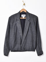 アメリカ製  ネップテーラードジャケット