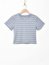 【3色展開】Elcaminoマルチボーダー 半袖カットソー