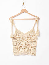 Elcaminoかぎ編みキャミソール