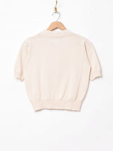 【4色展開】Meridian半袖ニットポロシャツ
