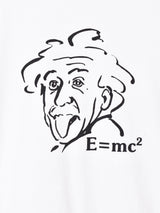 アインシュタイン グラフィック プリントTシャツ