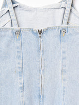 デニム キャミソールワンピース