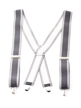 【2色展開】ピンドット×ライン ワイドサスペンダー