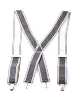 【2色展開】ピンドット×ライン ワイドサスペンダー