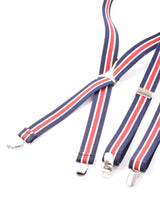 【3色展開】ストライプ柄 サスペンダー