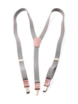 【4色展開】無地サスペンダー
