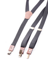 【4色展開】無地サスペンダー