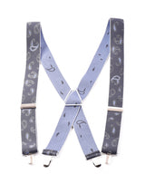 ペイズリー柄 ワイドサスペンダー