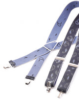 ペイズリー柄 ワイドサスペンダー