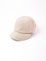 【3色展開】リネン風 サイクリングキャップ