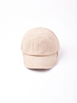 【3色展開】リネン風 サイクリングキャップ