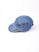【2色展開】ワンウォッシュ デニム ジェットキャップ