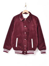 【3色展開】Backers中綿入り コーデュロイ スタジアムジャケット