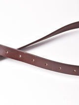 【2色展開】デザインバックル レザーベルト