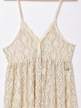 【2色展開】Meridianレースキャミソールワンピース