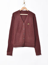 【10色展開】カメレオン ワンポイントカーディガン