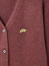 【10色展開】カメレオン ワンポイントカーディガン