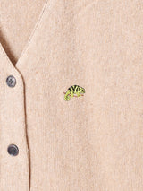 【10色展開】カメレオン ワンポイントカーディガン