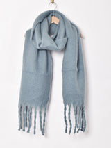 【4色展開】フリンジ プレーンストール