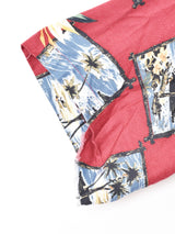 総柄 ハワイアンシャツ