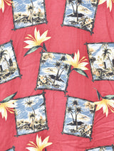 総柄 ハワイアンシャツ