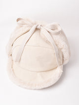 【3色展開】コーデュロイ イヤーマフキャップ