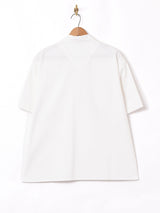 【3色展開】Backers リネン混 半袖プルオーバーシャツ