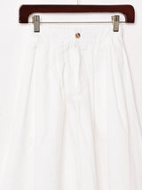 【3色展開】Elcamino ギャザー フレアスカート