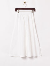 【3色展開】Elcamino ギャザー フレアスカート