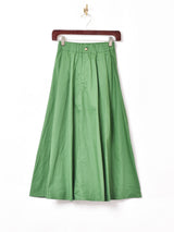 【3色展開】Elcamino ギャザー フレアスカート