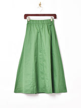 【3色展開】Elcamino ギャザー フレアスカート