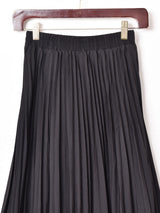 【2色展開】Meridian ラッフルヘム プリーツスカート