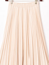 【2色展開】Meridian ラッフルヘム プリーツスカート