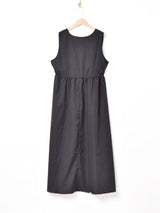 【2色展開】Meridian スリーブレス プレーンワンピース