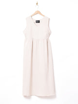 【2色展開】Meridian スリーブレス プレーンワンピース