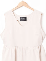 【2色展開】Meridian スリーブレス プレーンワンピース