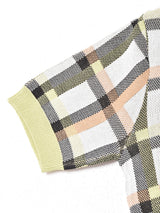 Meridian チェック柄 サマーセーター