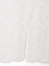 【2色展開】Meridian サークルレース スリーブレスワンピース