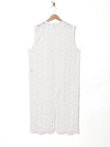 【2色展開】Meridian サークルレース スリーブレスワンピース