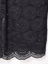 【2色展開】Meridian サークルレース スリーブレスワンピース