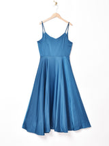 【3色展開】Meridian バックストラップ キャミソールワンピース