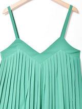 【2色展開】Meridian プリーツ キャミソールワンピース