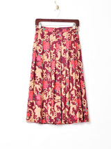 花柄 フレアスカート