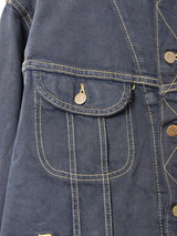 アメリカ製 Lee ブラックデニムジャケット