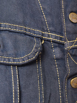 アメリカ製 Lee ブラックデニムジャケット