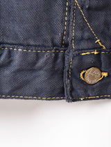 アメリカ製 Lee ブラックデニムジャケット